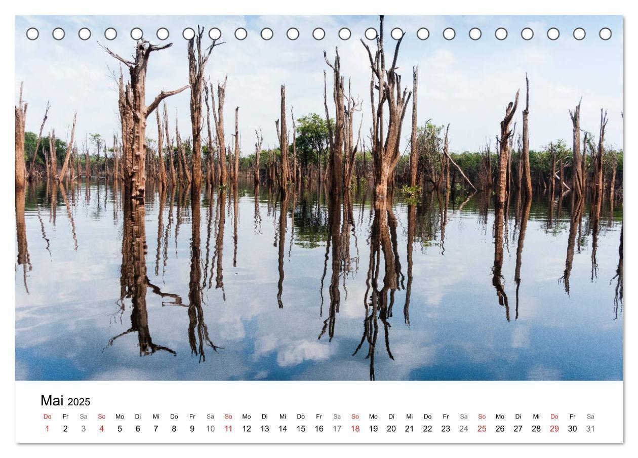 Bild: 9783435335992 | Mythos Amazonas - Naturparadies Brasiliens (Tischkalender 2025 DIN...