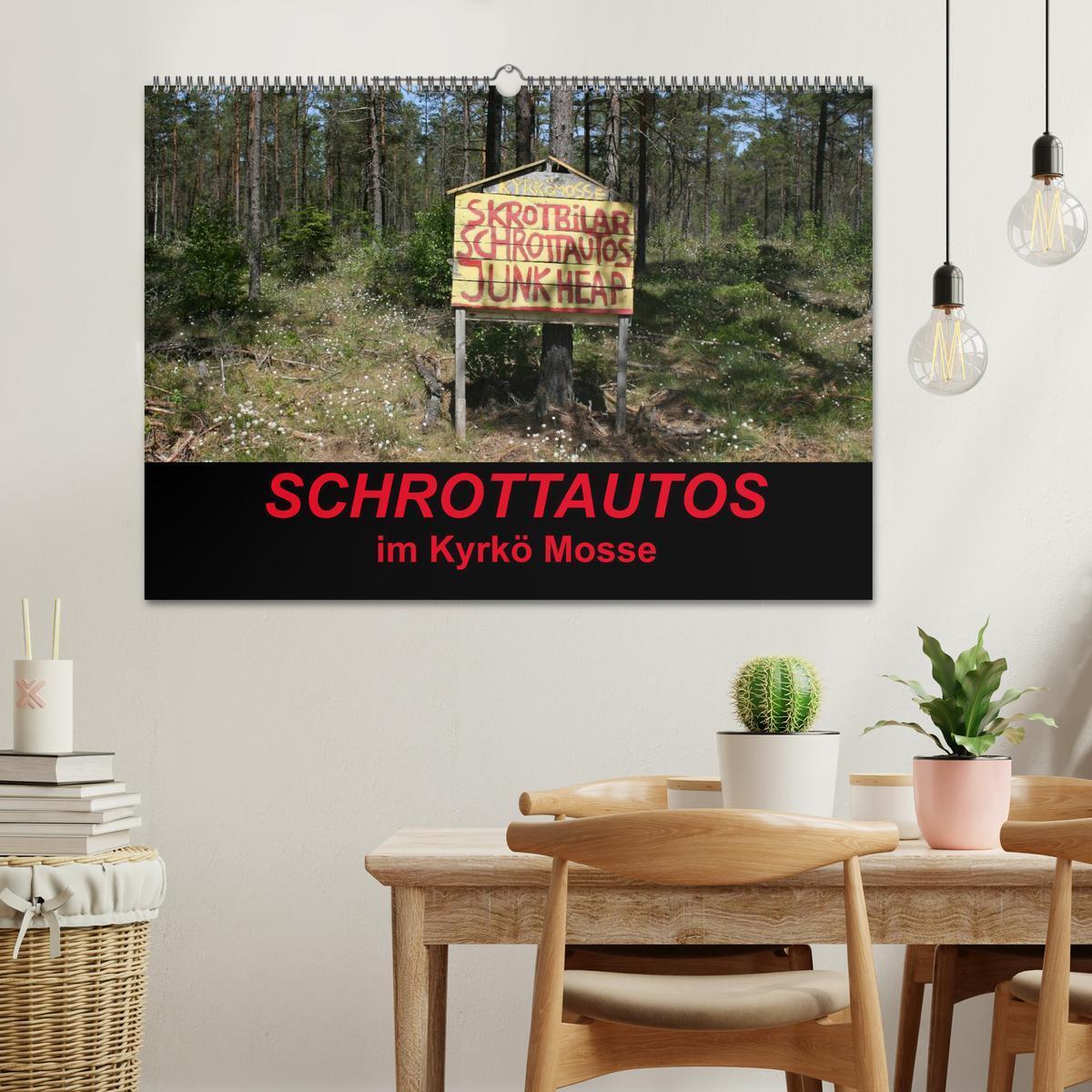 Bild: 9783435750801 | Schrottautos im Kyrkö Mosse (Wandkalender 2025 DIN A2 quer),...