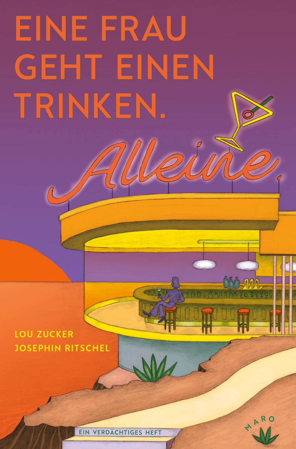 Cover: 9783875126266 | Eine Frau geht einen trinken. Alleine | Lou Zucker | Taschenbuch