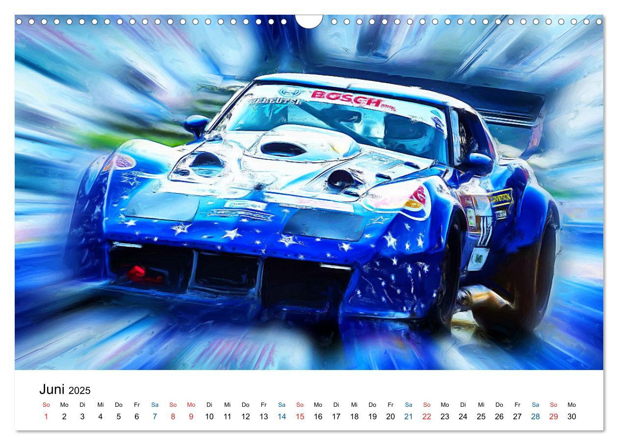 Bild: 9783435219261 | Tourenwagen von gestern (Wandkalender 2025 DIN A3 quer), CALVENDO...