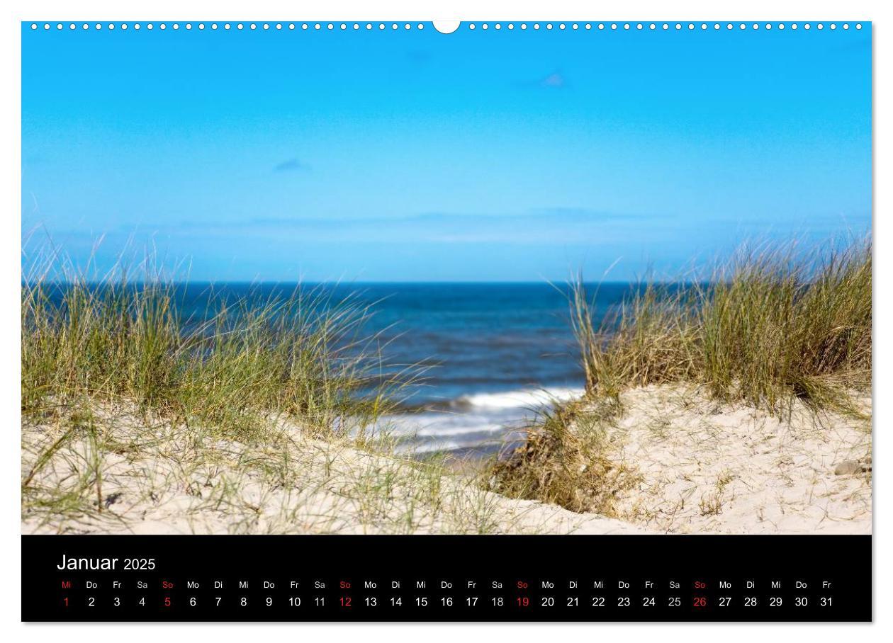 Bild: 9783435767946 | Dänemarks Nordseeküste (Wandkalender 2025 DIN A2 quer), CALVENDO...