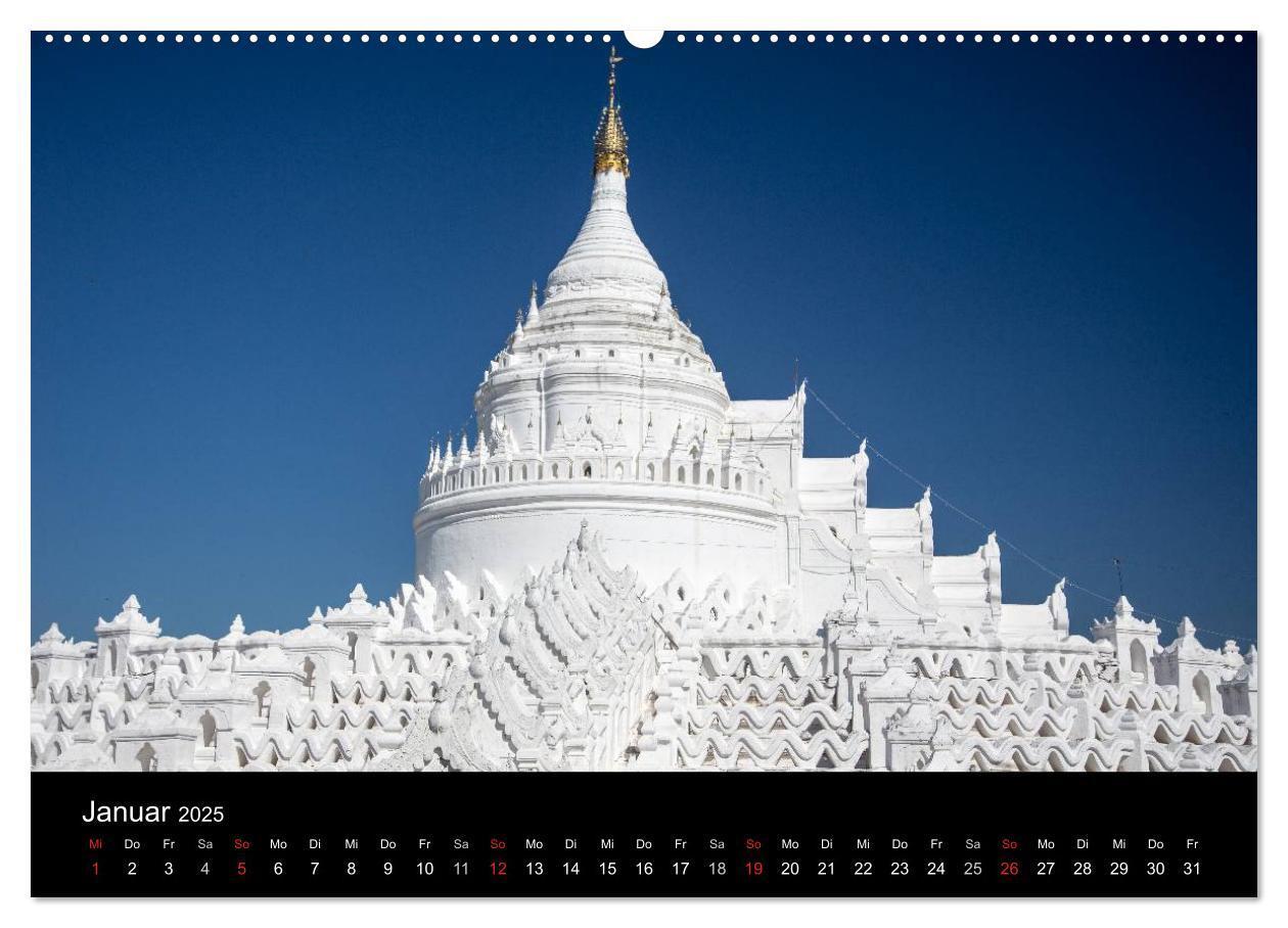 Bild: 9783435746644 | Myanmar 2025 (Wandkalender 2025 DIN A2 quer), CALVENDO Monatskalender