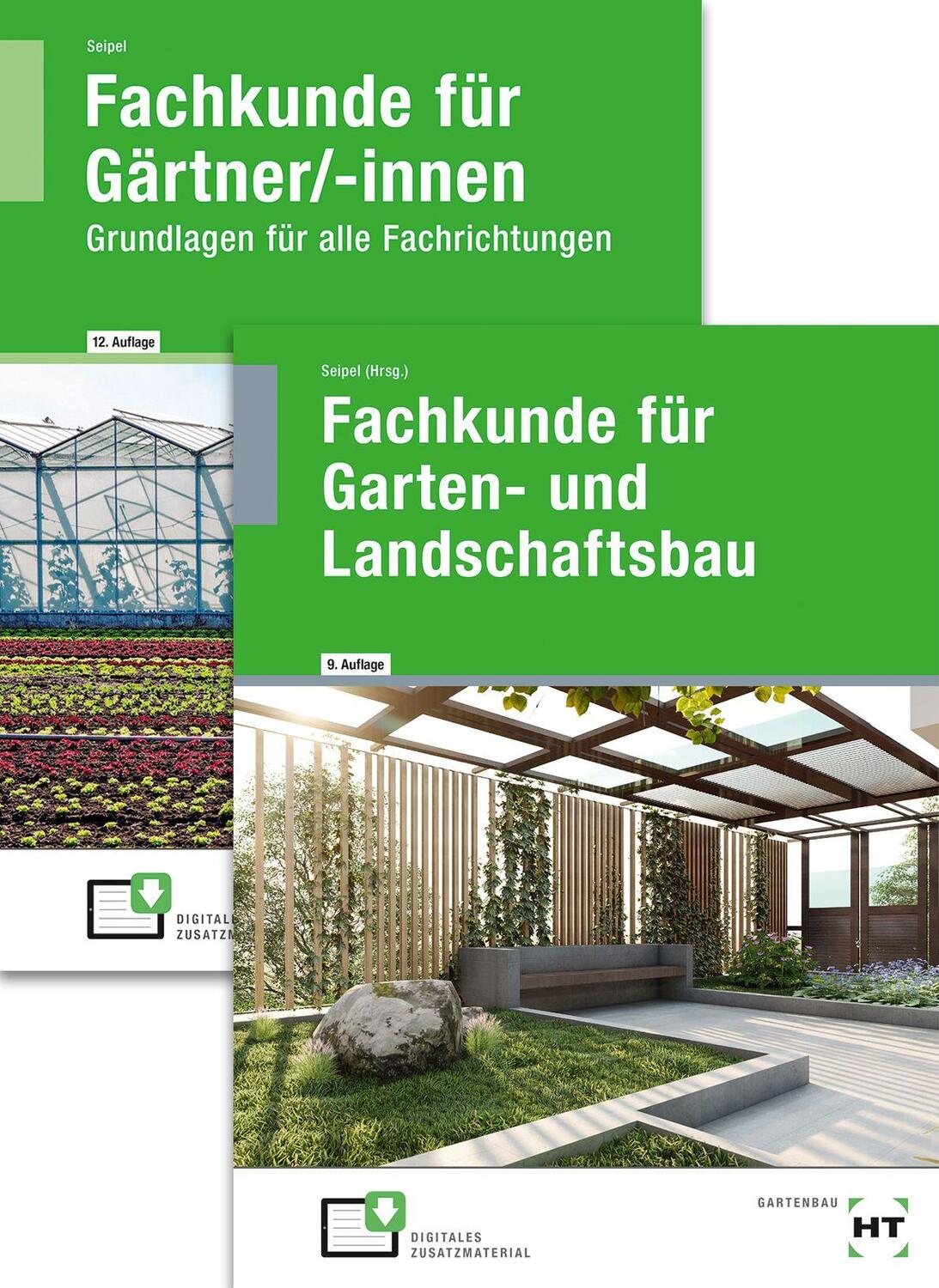 Cover: 9783582410900 | Paket Fachkunde für Gärtner + Fachkunde für Garten- und Landschaftsbau