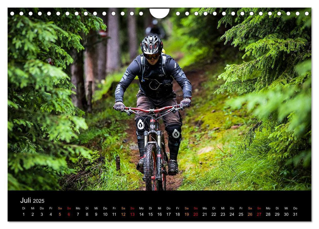 Bild: 9783435635184 | Mountainbike Freeride Momente (Wandkalender 2025 DIN A4 quer),...