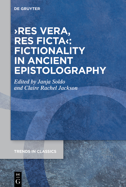 Cover: 9783111306995 | 'res vera, res ficta': Fictionality in Ancient Epistolography | Buch