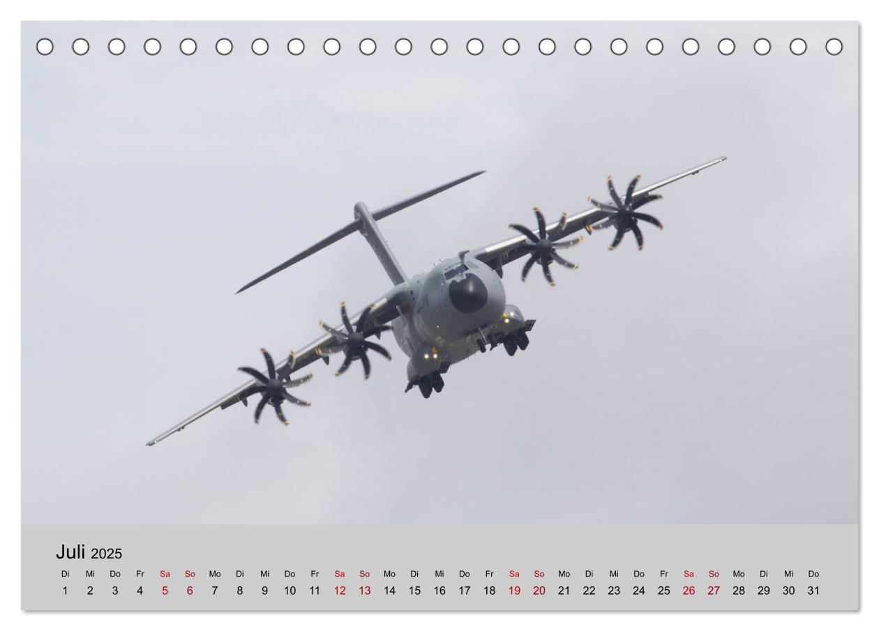 Bild: 9783435374601 | Transportflugzeug Airbus A400M Atlas (Tischkalender 2025 DIN A5...