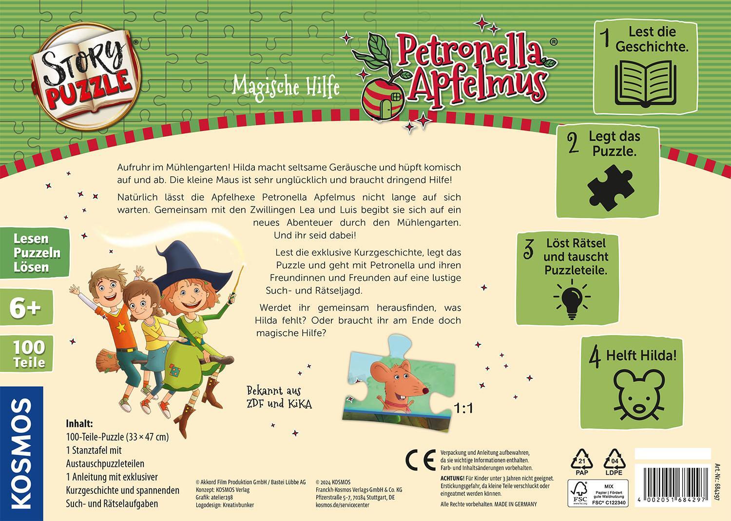 Bild: 4002051684297 | Story-Puzzle: Petronella Apfelmus | Spiel | Spiel | 684297 | Deutsch