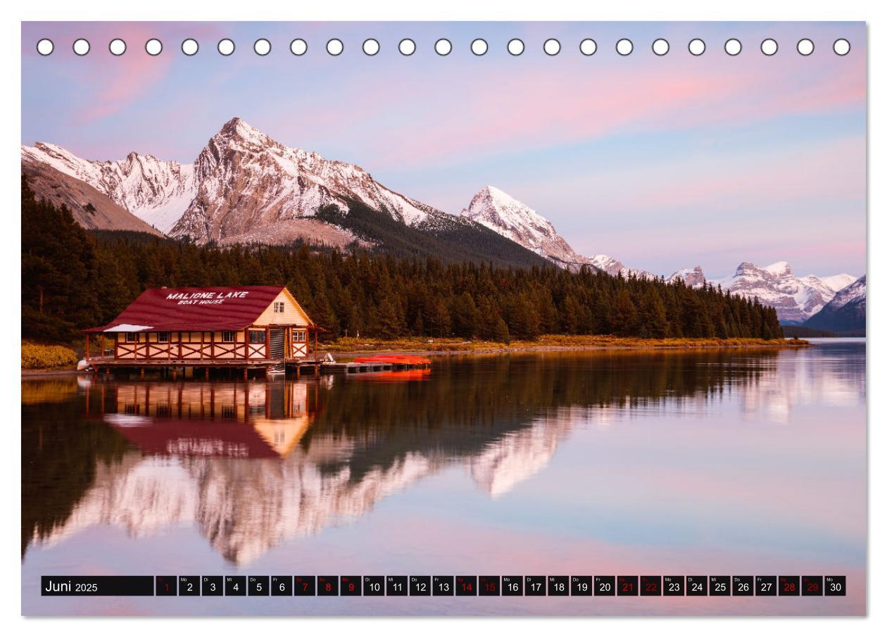 Bild: 9783435038015 | Kanada - Abenteuer in den Nationalparks (Tischkalender 2025 DIN A5...