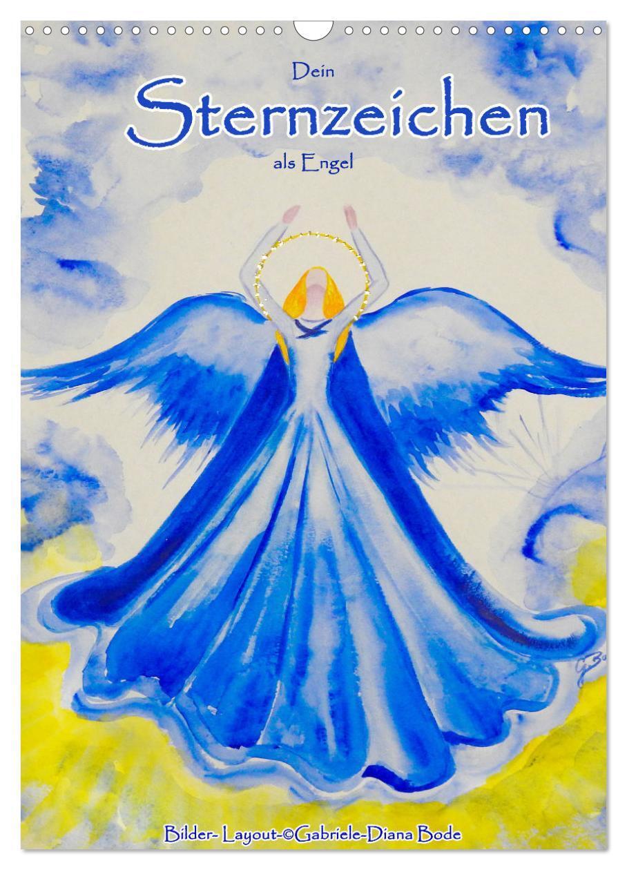 Cover: 9783435818983 | Dein Sternzeichen als Engel (Wandkalender 2025 DIN A3 hoch),...