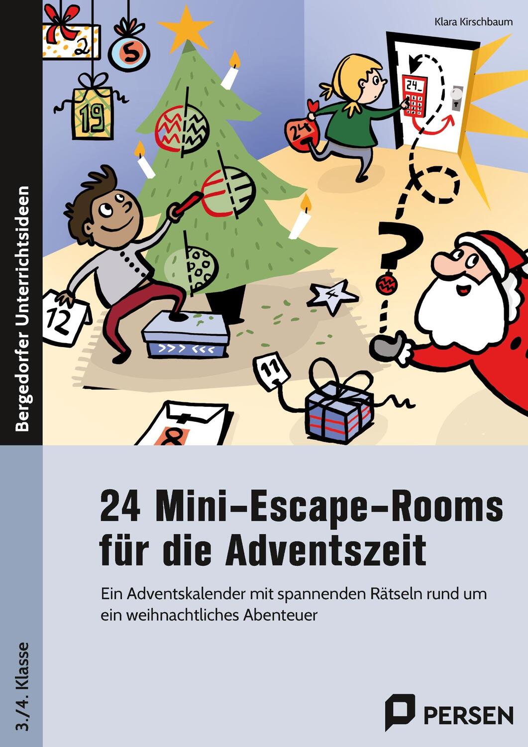 Cover: 9783403209706 | 24 Mini-Escape-Rooms für die Adventszeit - Grundschule | Kirschbaum