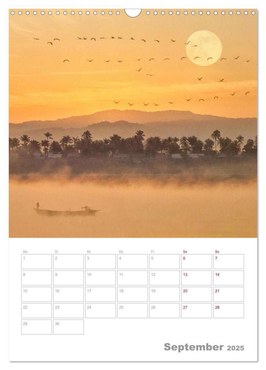 Bild: 9783435924219 | VOLLMOND-Planer - Im Licht der Nacht (Wandkalender 2025 DIN A3...