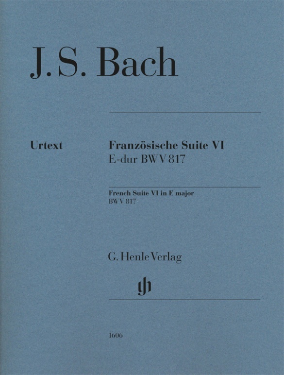 Cover: 9790201816067 | Johann Sebastian Bach - Französische Suite VI E-dur BWV 817 | Buch