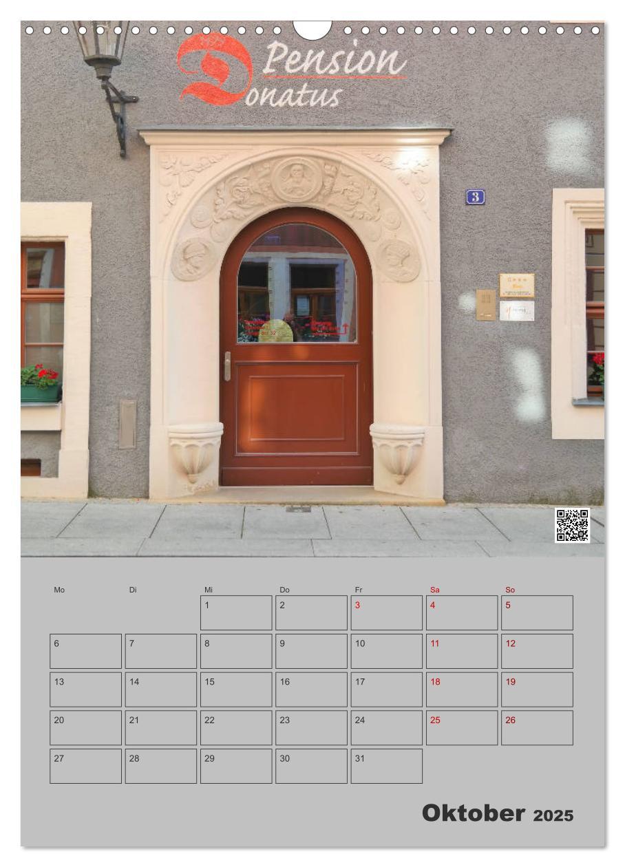 Bild: 9783435996483 | Türen und Portale in Pirna (Wandkalender 2025 DIN A3 hoch),...