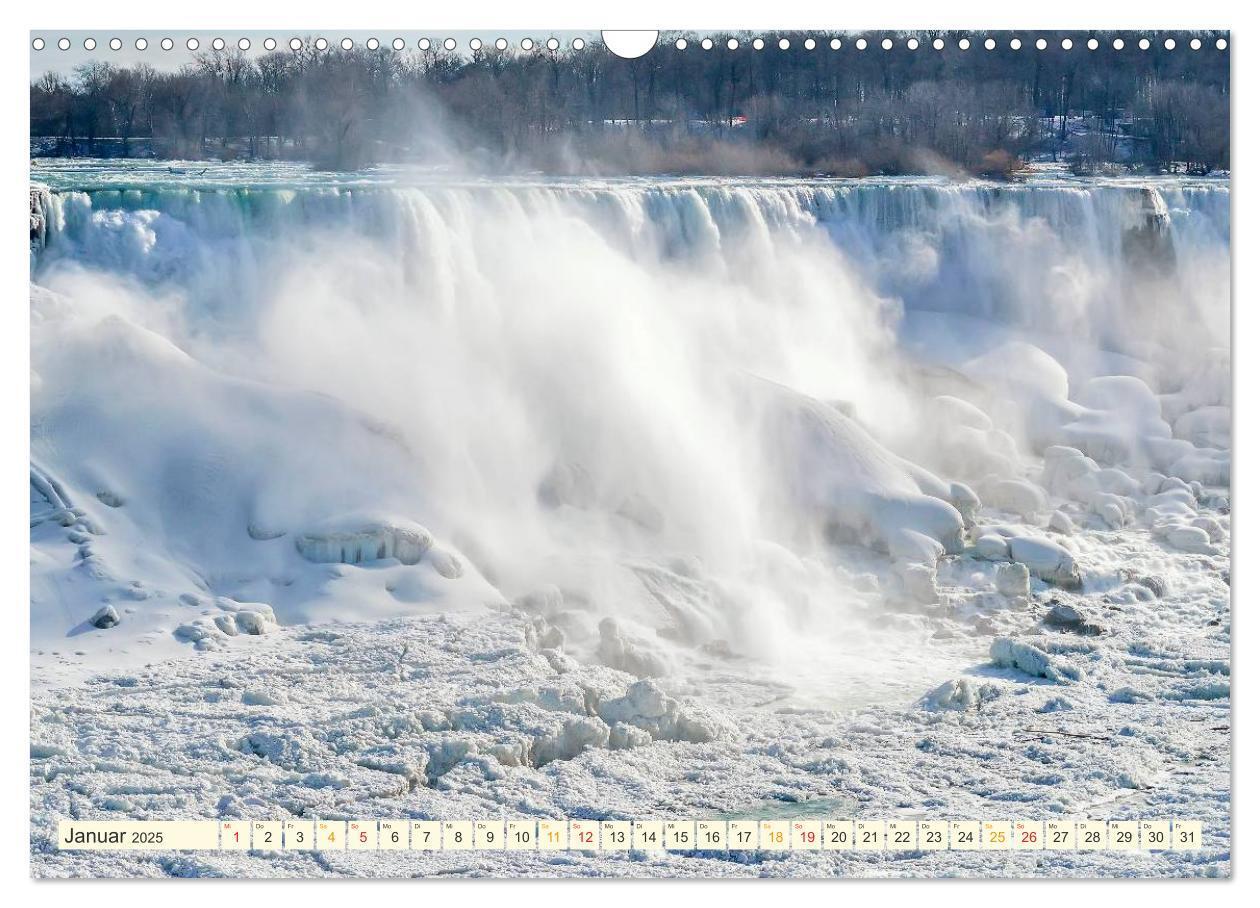 Bild: 9783435568062 | Niagarafälle - American Falls und Horseshoe Fall (Wandkalender 2025...