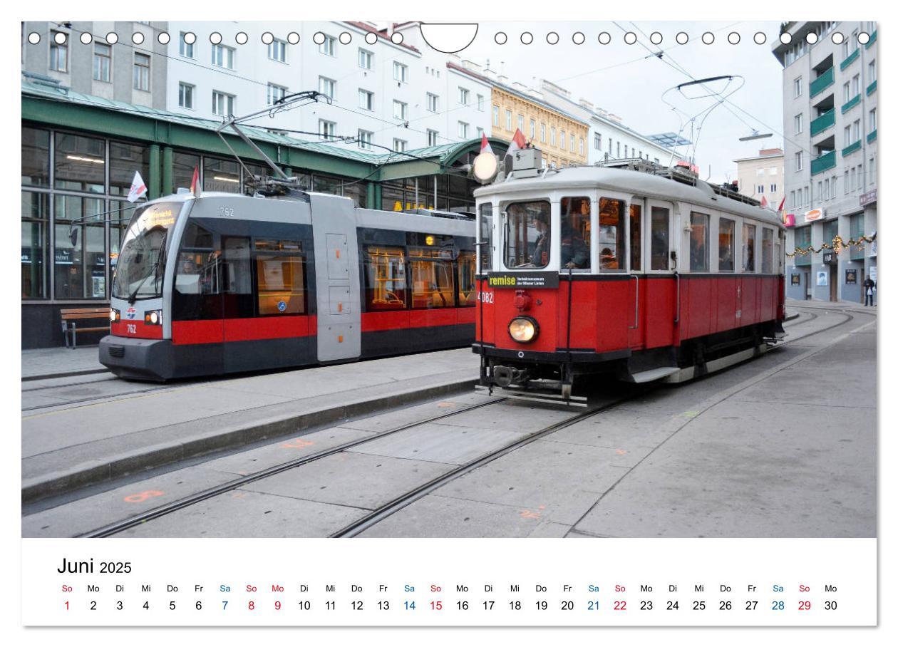 Bild: 9783435334902 | Mit der Bim durch Wien - Die Wiener Straßenbahn (Wandkalender 2025...