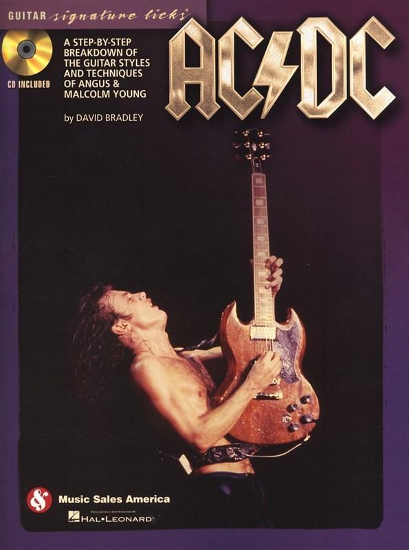 Cover: 884088557447 | AC/DC - Guitar Signature Licks | David Bradley | Taschenbuch | 2012