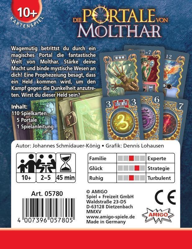 Bild: 4007396057805 | Die Portale von Molthar | AMIGO - Kartenspiel | Schmidauer-König