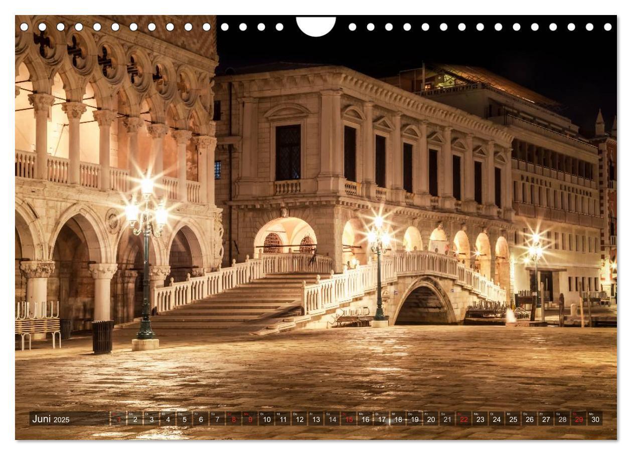 Bild: 9783435665631 | Leuchtendes Venedig (Wandkalender 2025 DIN A4 quer), CALVENDO...