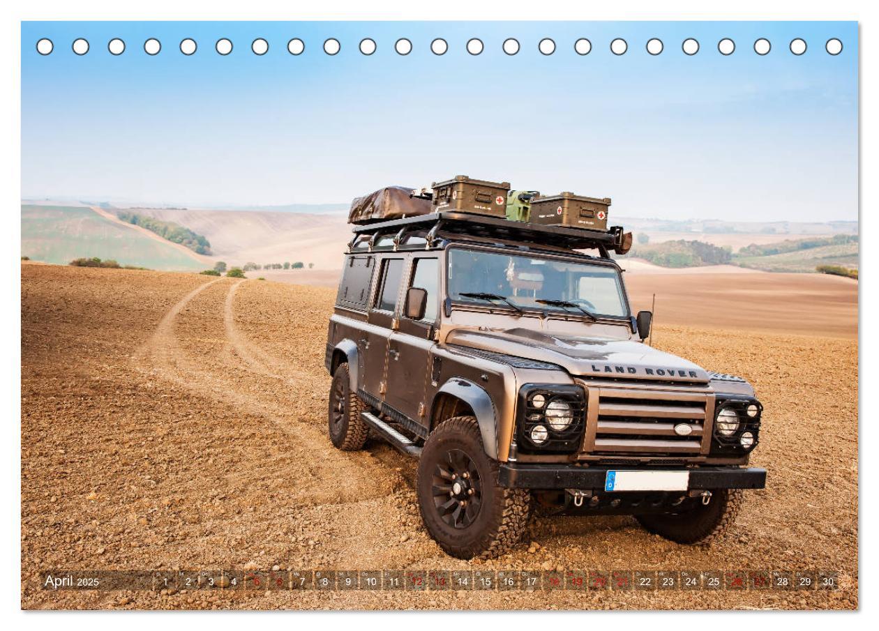 Bild: 9783435406944 | Mit dem 4x4 durch Europa (Tischkalender 2025 DIN A5 quer), CALVENDO...