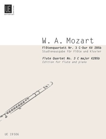 Cover: 9783702426248 | Fluitquartet 3 Kv285B | Wolfgang Amadeus Mozart | Buch