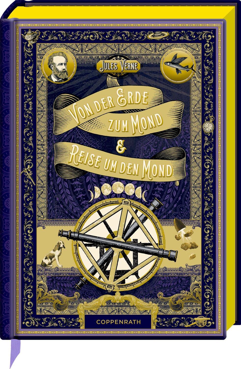 Cover: 9783649648123 | Von der Erde zum Mond / Reise um den Mond | Jules Verne | Buch | 2024