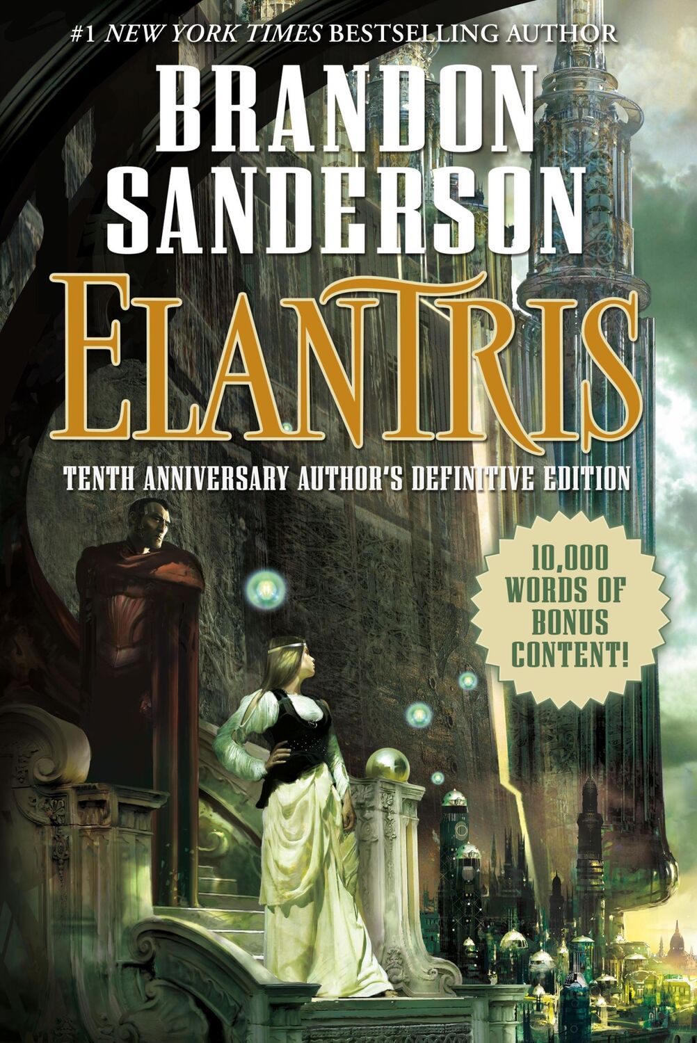 Cover: 9780765381026 | Elantris | Brandon Sanderson | Taschenbuch | Kartoniert / Broschiert