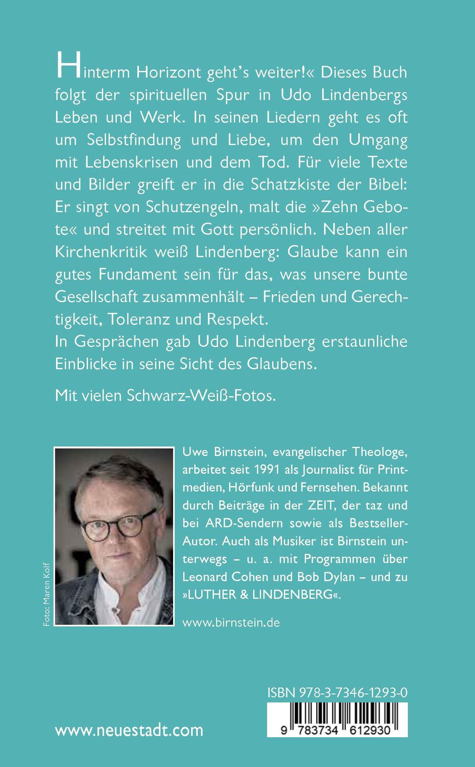 Rückseite: 9783734612930 | Alles klar, Udo Lindenberg! | Uwe Birnstein | Buch | Deutsch | 2022