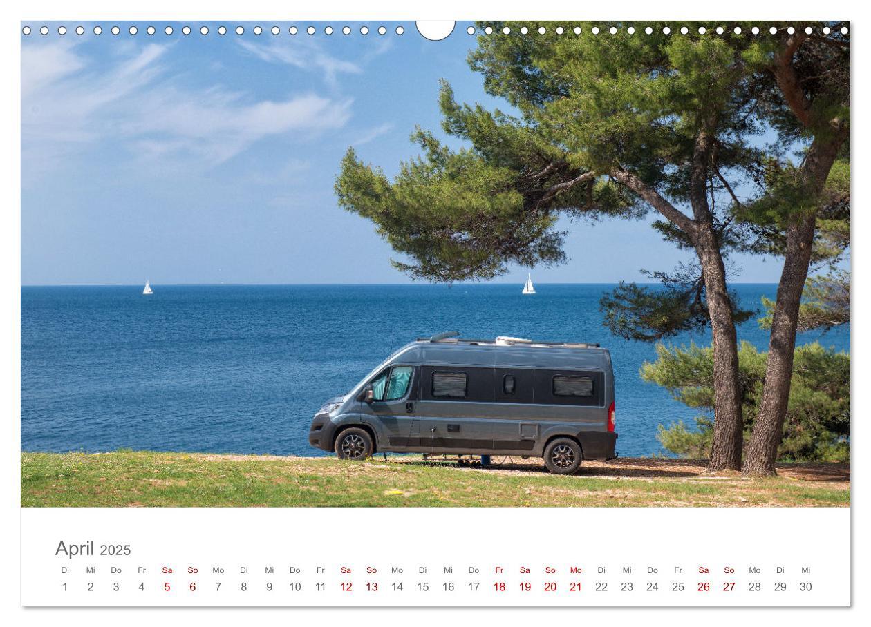 Bild: 9783383956768 | Abenteuer Vanlife - Glücklich unterwegs (Wandkalender 2025 DIN A3...