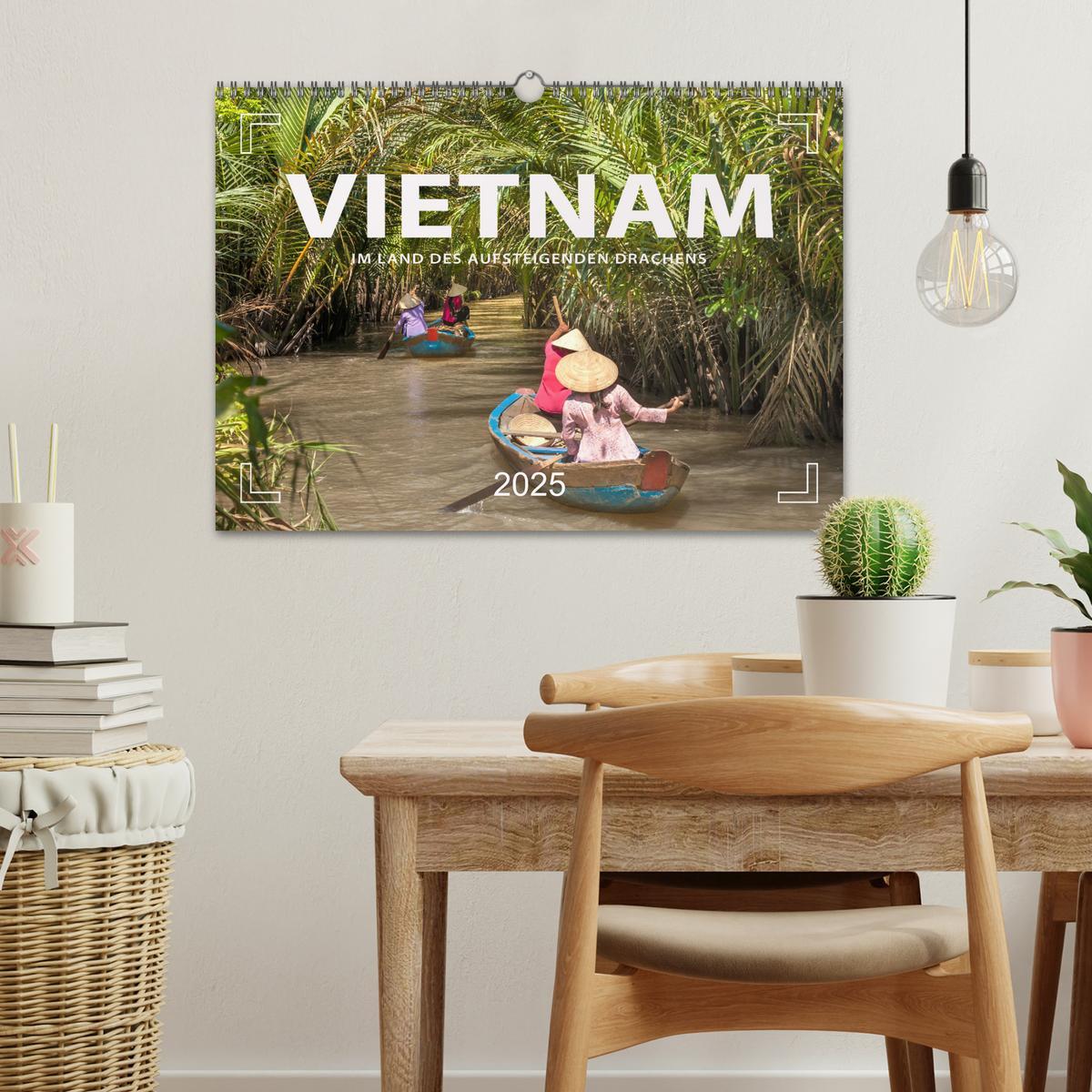 Bild: 9783435084517 | VIETNAM - Im Land des aufsteigenden Drachens (Wandkalender 2025 DIN...