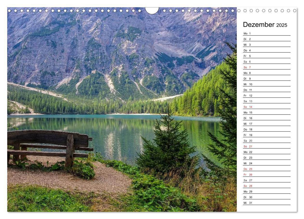 Bild: 9783435548460 | Pustertal - Das grüne Tal Südtirols (Wandkalender 2025 DIN A3...