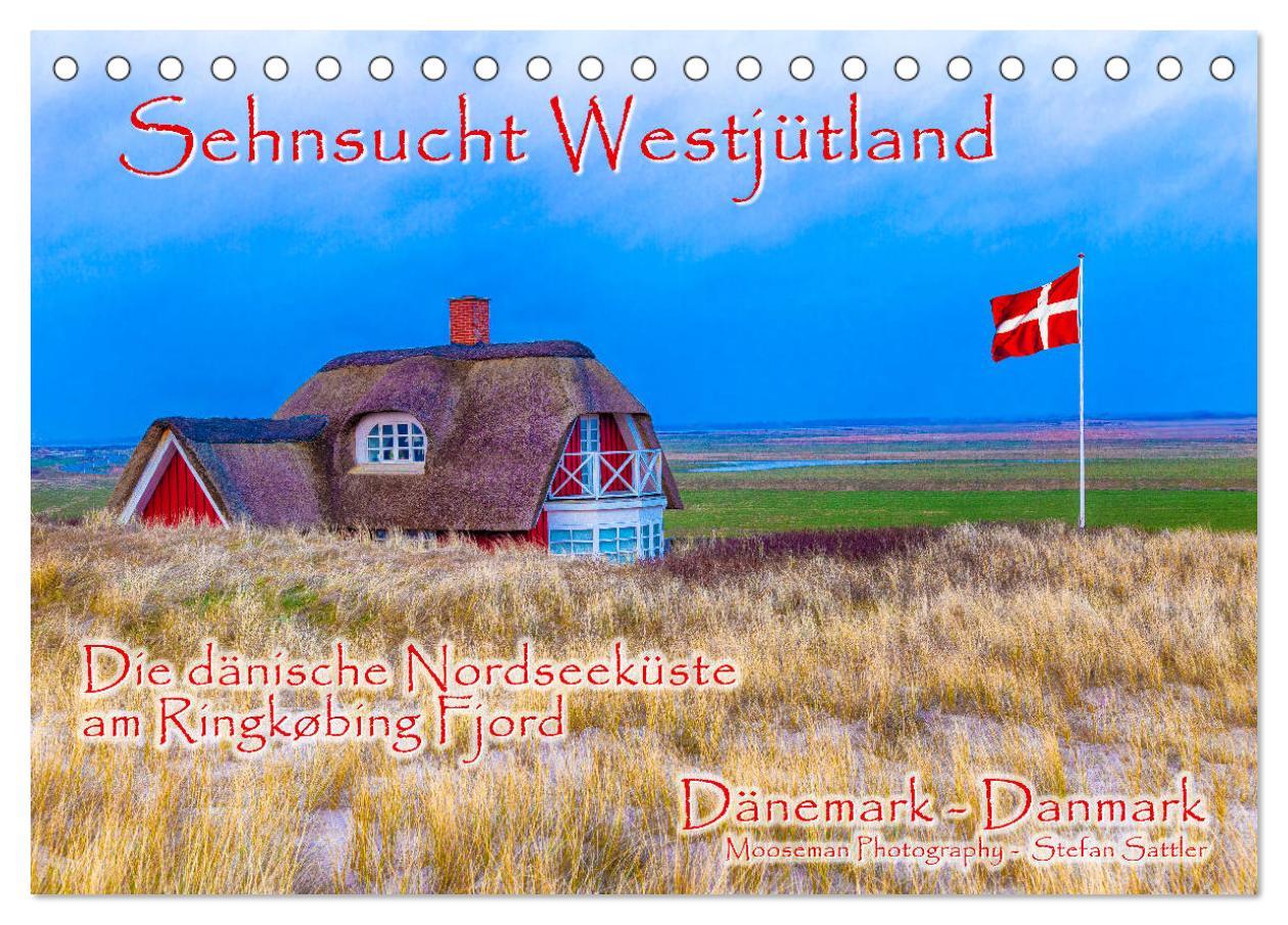 Cover: 9783435250134 | Sehnsucht Westjütland (Tischkalender 2025 DIN A5 quer), CALVENDO...