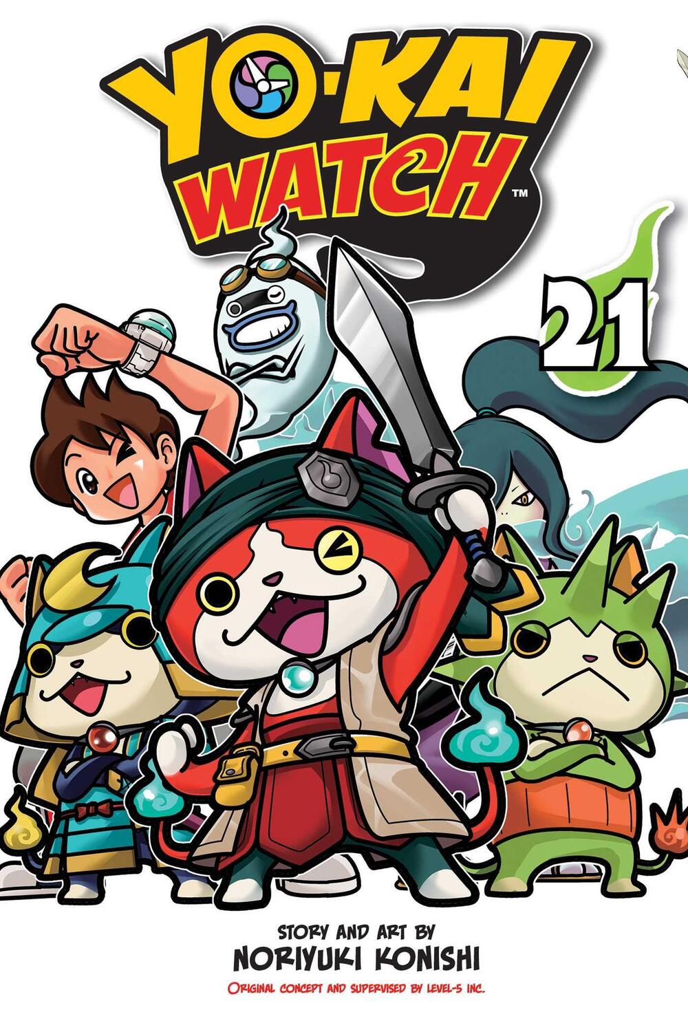 Bild: 9781974736973 | YO-KAI WATCH, Vol. 21 | Noriyuki Konishi | Taschenbuch | Englisch