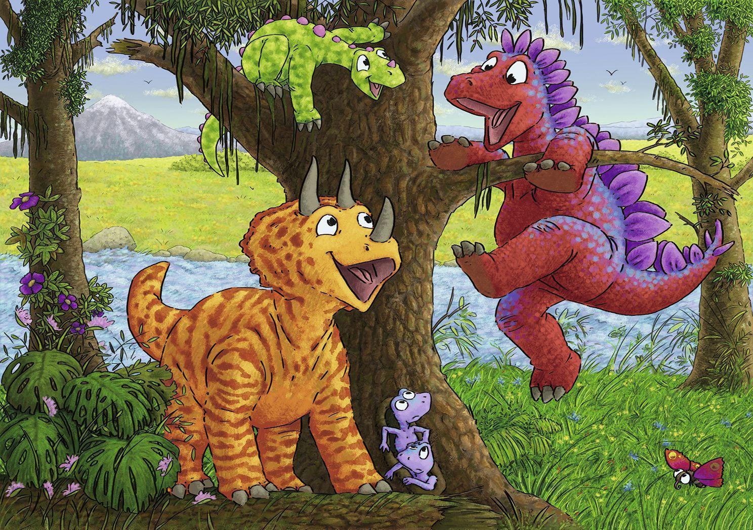 Bild: 4005556050307 | Ravensburger Kinderpuzzle - 05030 Spielende Dinos - Puzzle für...