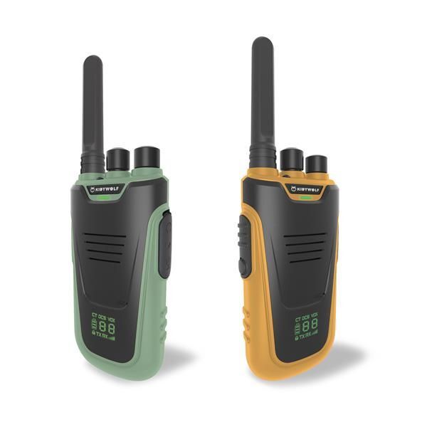 Bild: 5407009180149 | KIDYWOLF Walkie-Talkies mit Taschenlampe grün/orange | 418014 | 2024