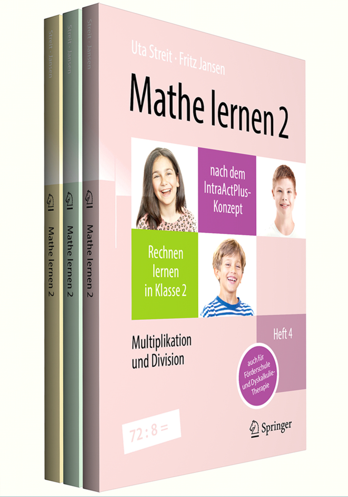 Cover: 9783662685365 | Mathe lernen 2 nach dem IntraActPlus-Konzept (Set: Hefte 4-6) | Buch