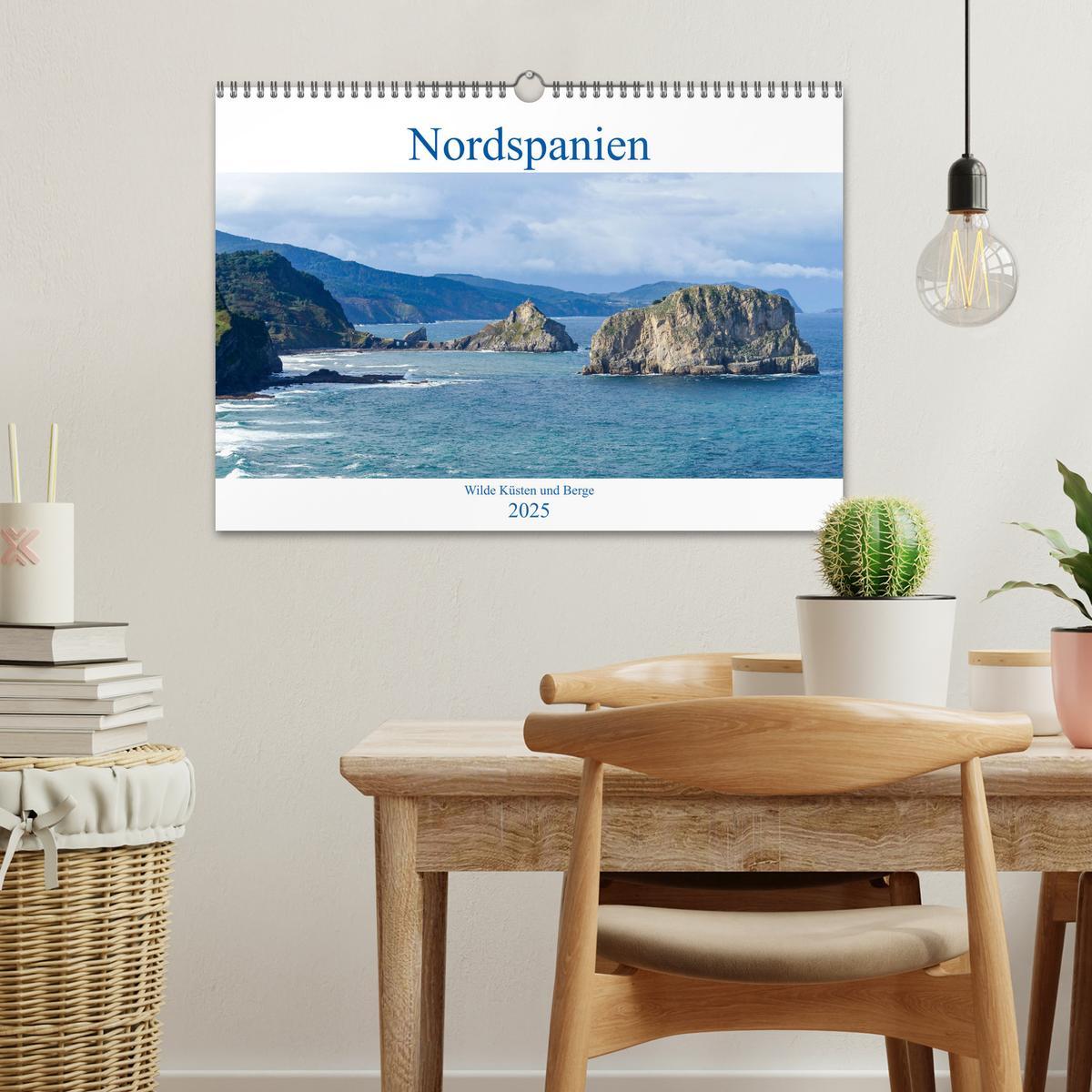 Bild: 9783435095131 | Nordspanien - Wilde Küsten und Berge (Wandkalender 2025 DIN A3...