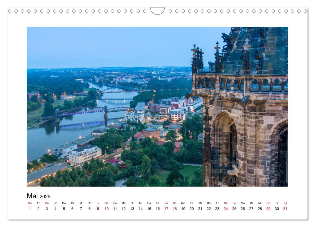 Bild: 9783435204243 | Blue Times - Magdeburg (Wandkalender 2025 DIN A3 quer), CALVENDO...