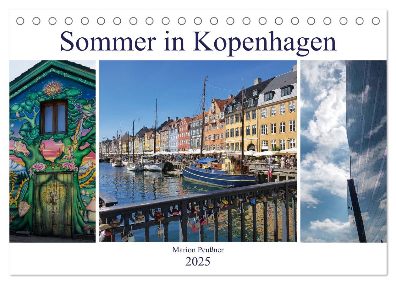 Cover: 9783435305490 | Sommer in Kopenhagen (Tischkalender 2025 DIN A5 quer), CALVENDO...