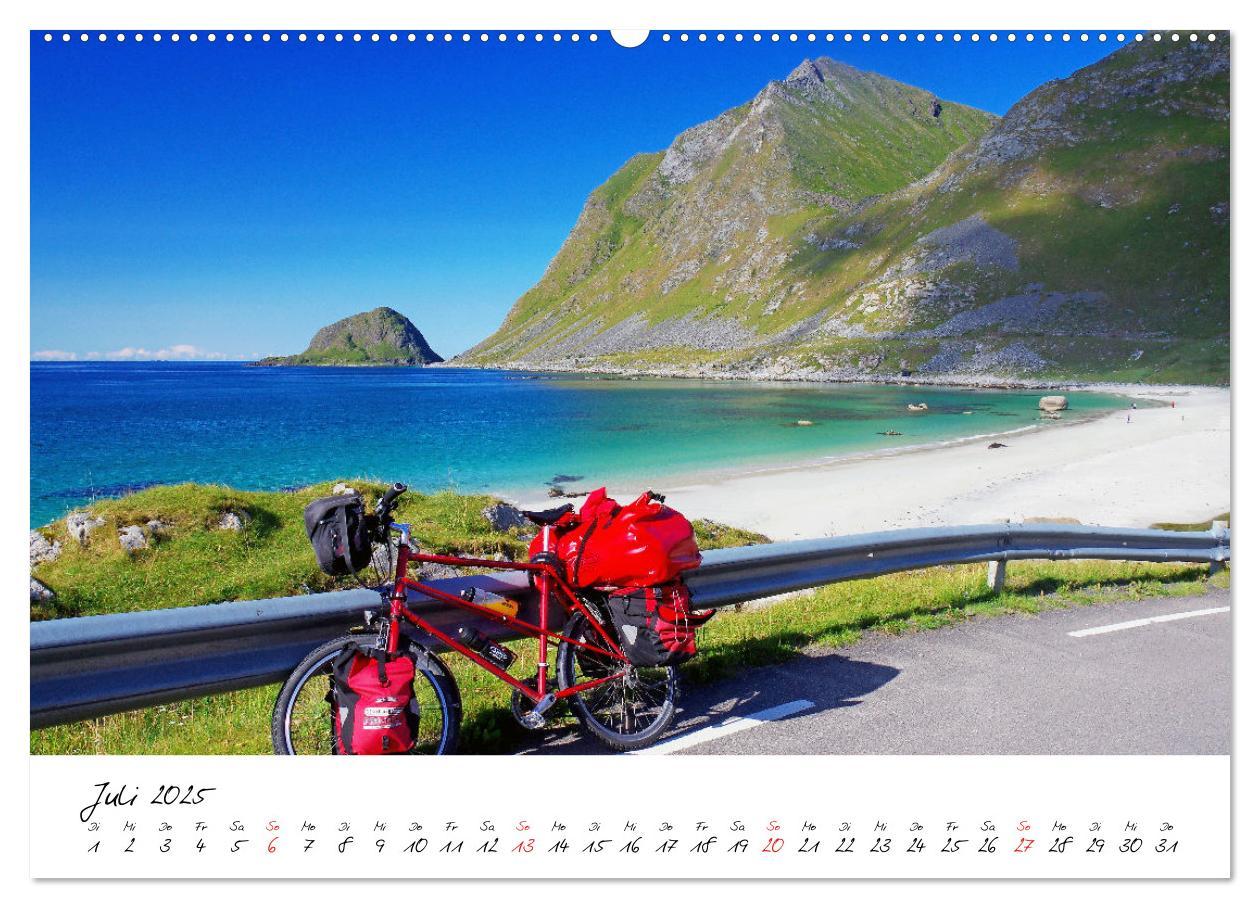 Bild: 9783435551712 | Abenteuer Radreisen (Wandkalender 2025 DIN A2 quer), CALVENDO...