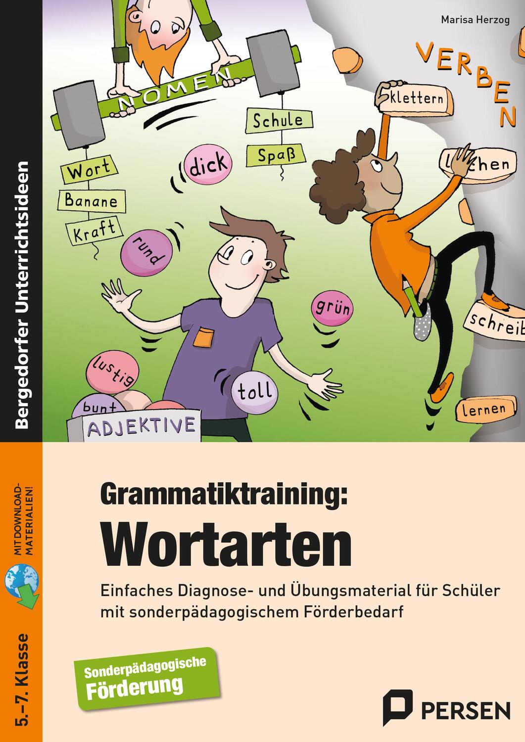 Cover: 9783403235293 | Grammatiktraining: Wortarten | Marisa Herzog | Bundle | 1 Taschenbuch