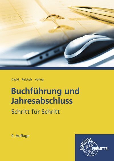 Cover: 9783808524916 | Buchführung und Jahresabschluss | Schritt für Schritt | David (u. a.)