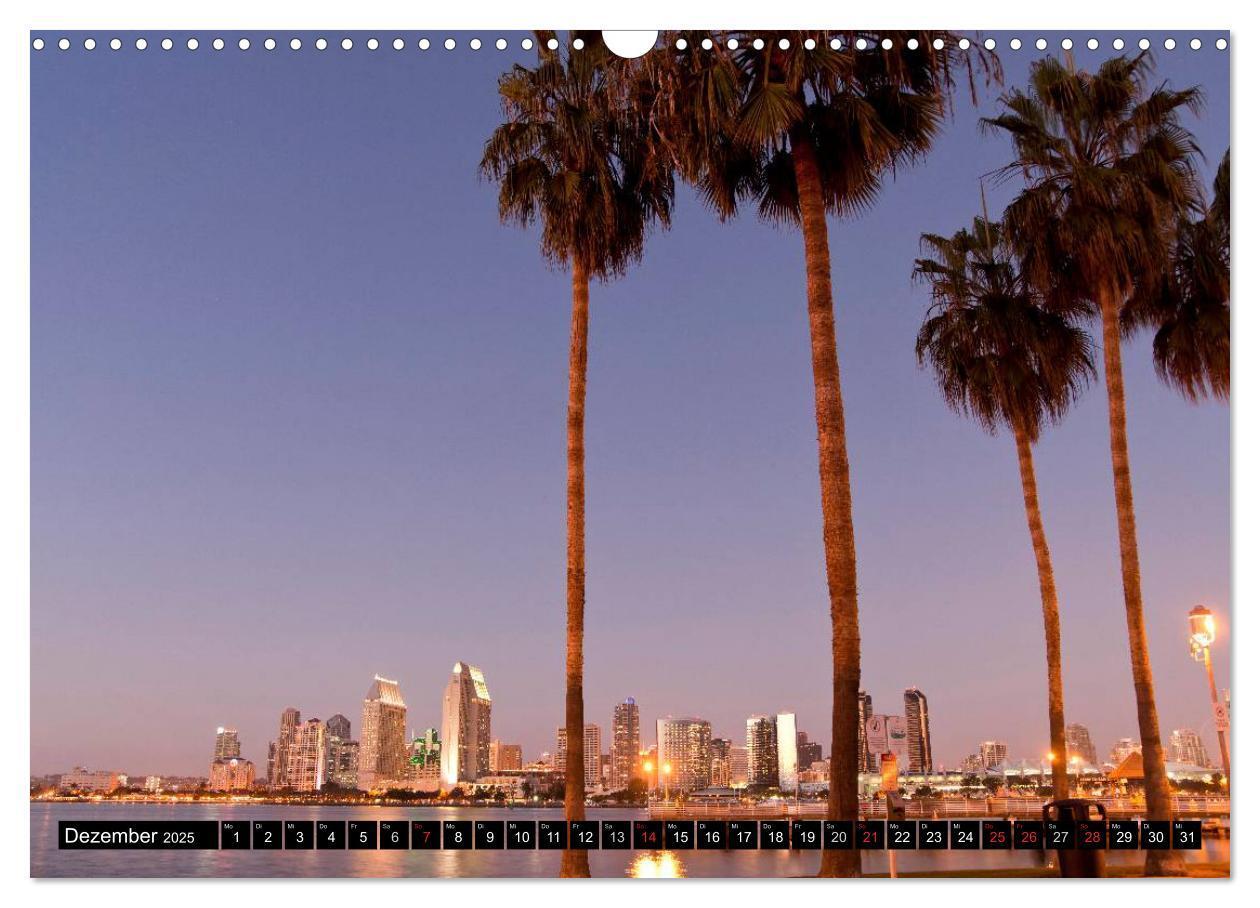 Bild: 9783435739752 | San Diego (Wandkalender 2025 DIN A3 quer), CALVENDO Monatskalender