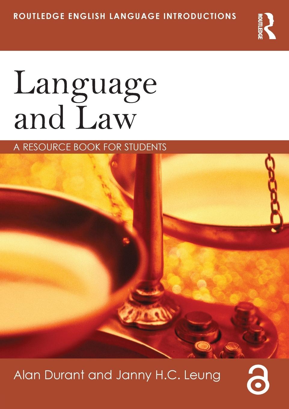 Cover: 9781138025578 | Language and Law | A resource book for students | Alan Durant (u. a.)