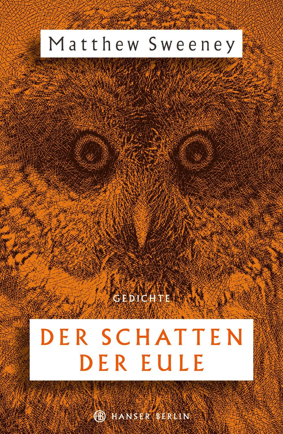 Cover: 9783446271098 | Der Schatten der Eule | Gedichte | Matthew Sweeney | Buch | 200 S.