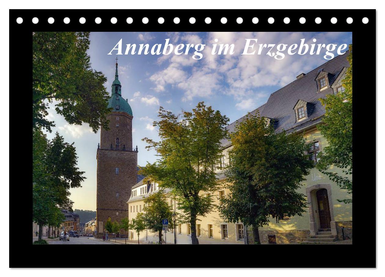 Cover: 9783435578139 | Annaberg im Erzgebirge (Tischkalender 2025 DIN A5 quer), CALVENDO...