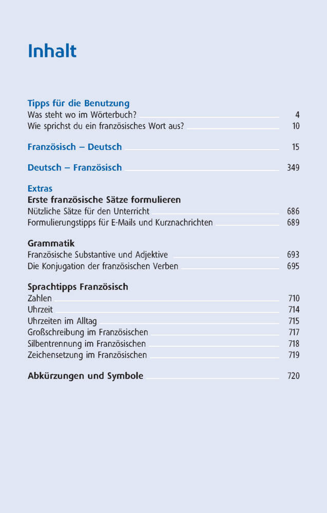 Bild: 9783125143944 | Langenscheidt Schulwörterbuch Französisch, m. 1 Buch, m. 1 Beilage