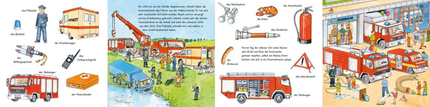 Bild: 9783551173010 | Mein kleines buntes Bildwörterbuch: Bei der Feuerwehr | Julia Hofmann