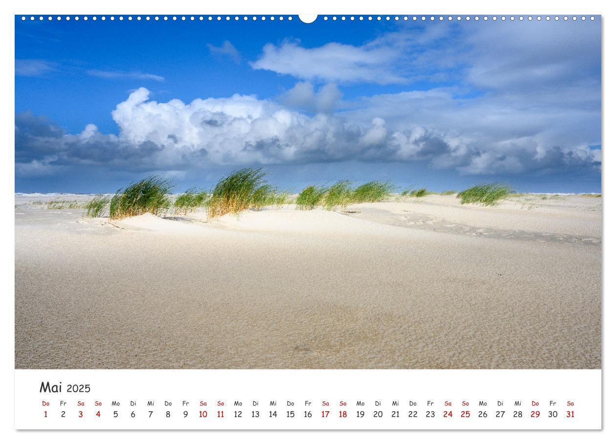 Bild: 9783435979622 | Nordsee, Meer, Strand und Wind (Wandkalender 2025 DIN A2 quer),...