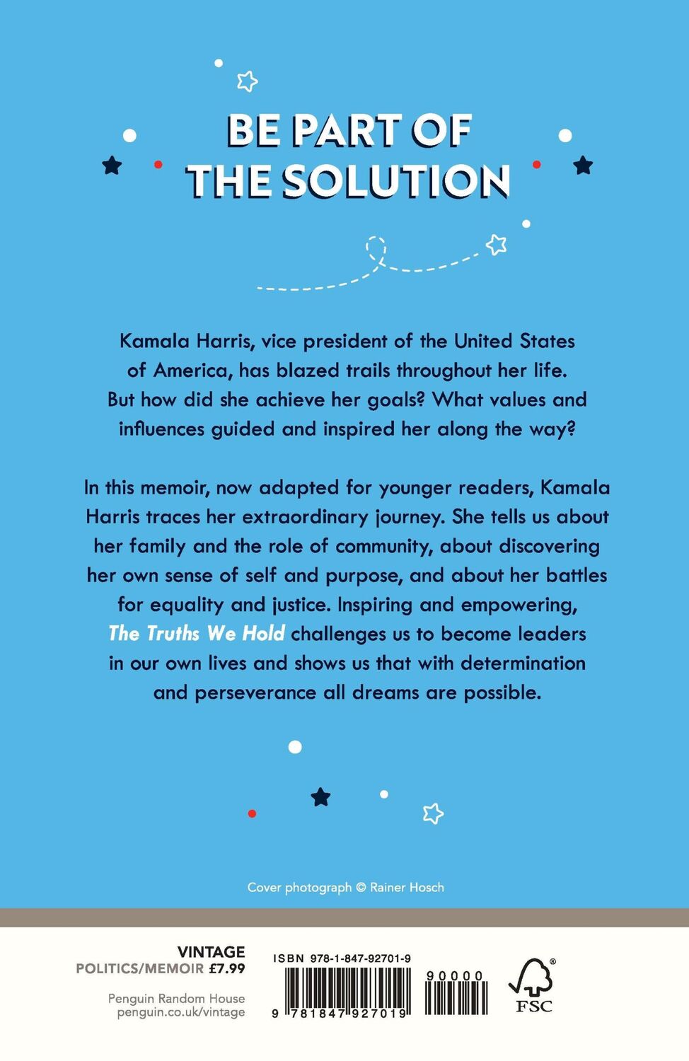 Rückseite: 9781847927019 | The Truths We Hold (Young Reader's Edition) | Kamala Harris | Buch