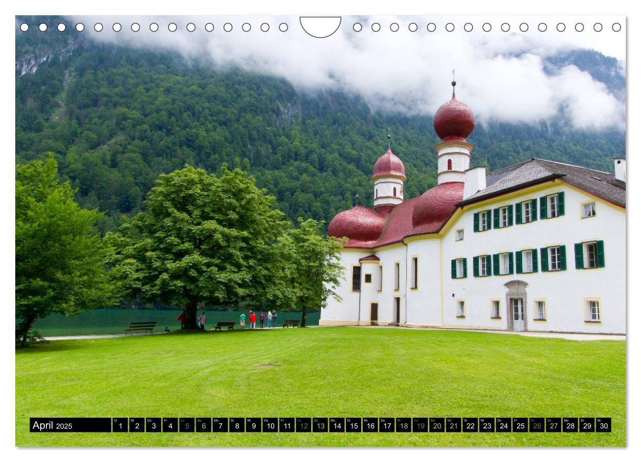 Bild: 9783435420308 | St. Bartholomä und der Königssee (Wandkalender 2025 DIN A4 quer),...